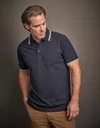 Heren Polo Tee Jays Luxury Stripe Stretch 1407